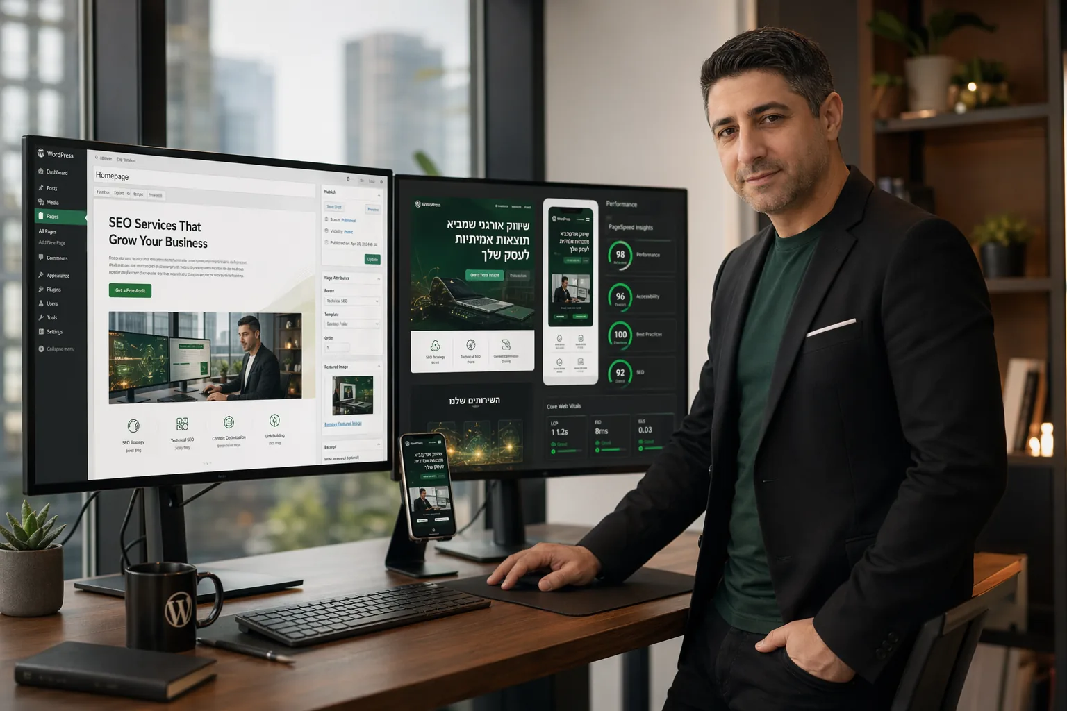 אתר בנוי נכון שממיר טוב יותר ומקטין הוצאות פרסום