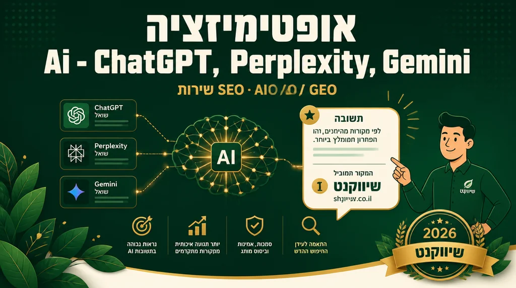 אופטימיזציה למנועי AI ו-AIO