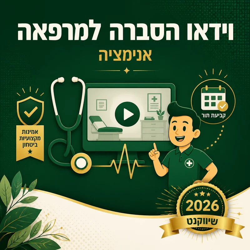 דוגמה לסרטון הסברה למרפאה של שיווקנט