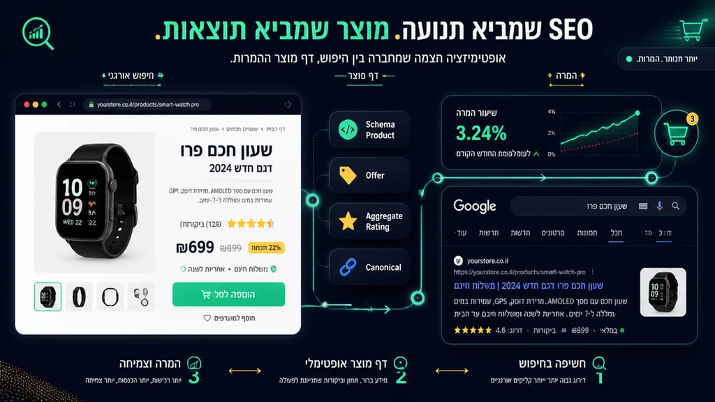 קידום חנות וירטואלית בגוגל לחנויות WooCommerce ו-Shopify
