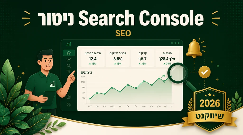 ניטור Google Search Console לעסקים