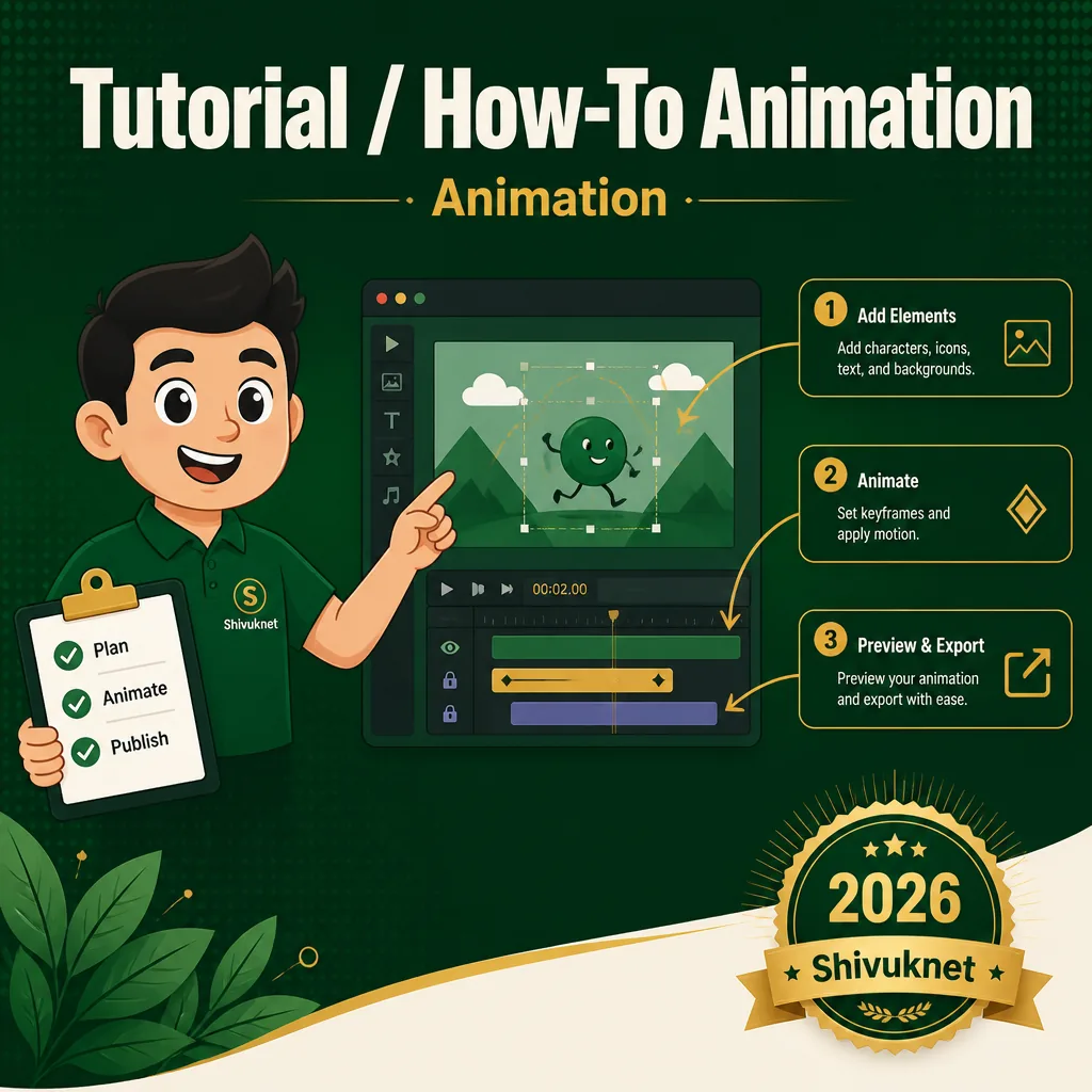 When the topic is complex, animation does the explaining - Shivuknet