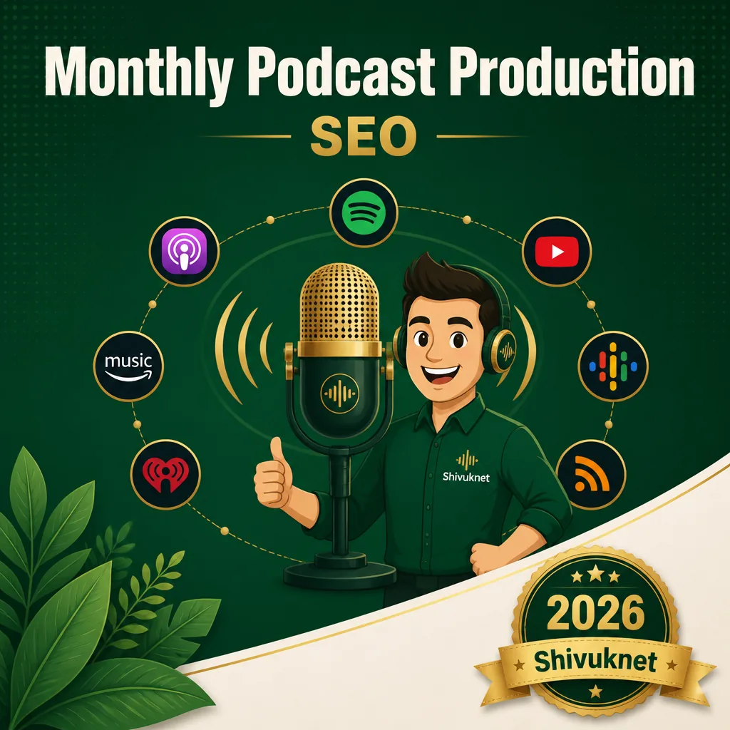 Branded podcast production — the slow-burn play that pays for years - Shivuknet
