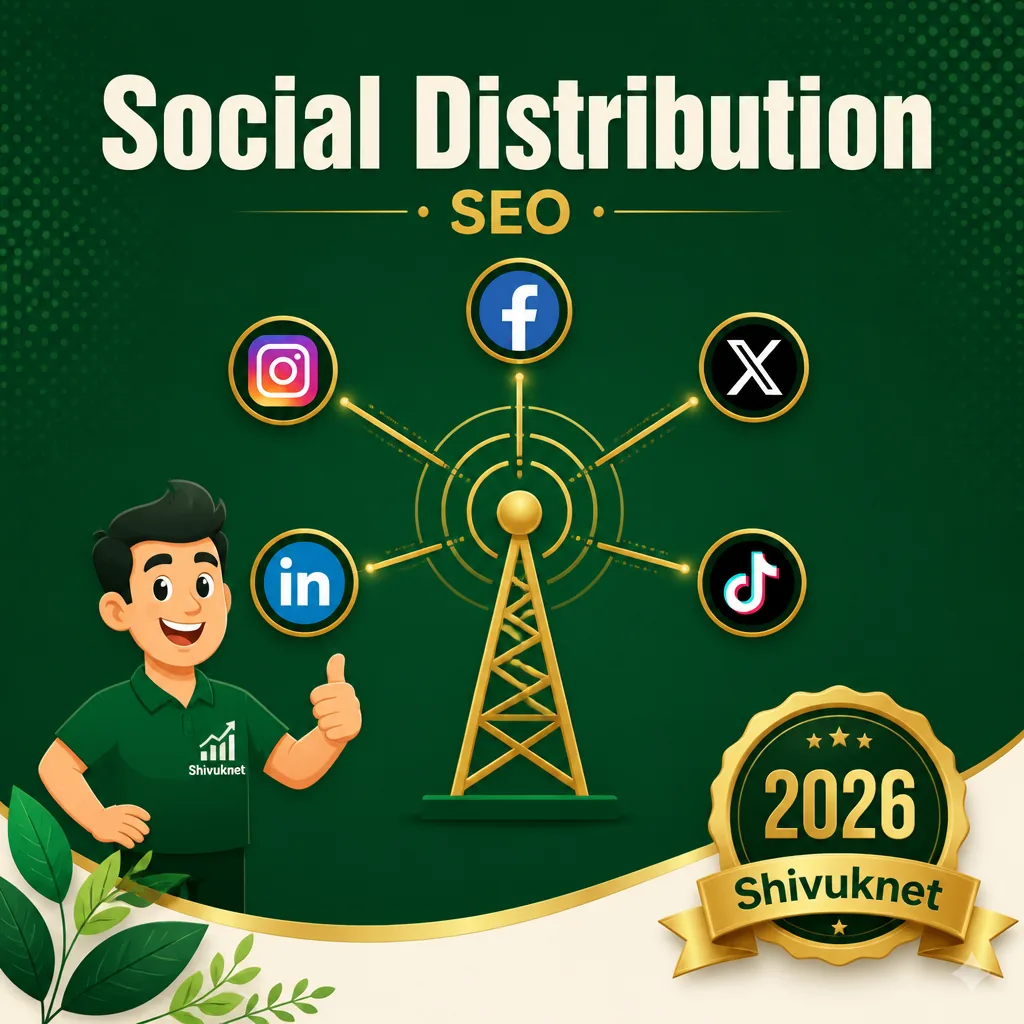 Social distribution that drives traffic AND earns backlinks - Shivuknet