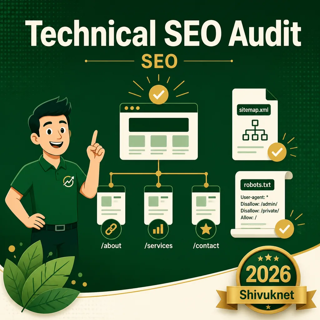 Technical SEO — the foundation that decides whether content can rank at all - Shivuknet