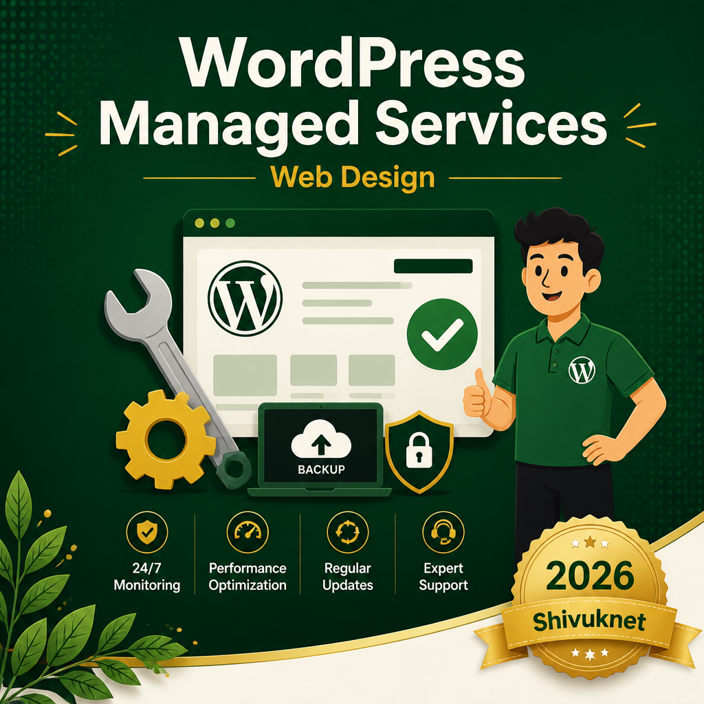 Shivuknet WordPress services