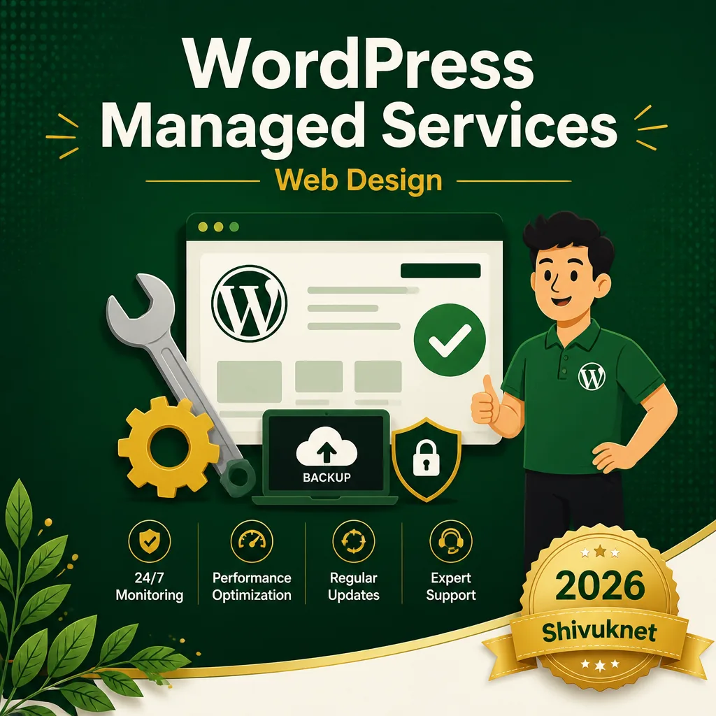 Shivuknet WordPress services