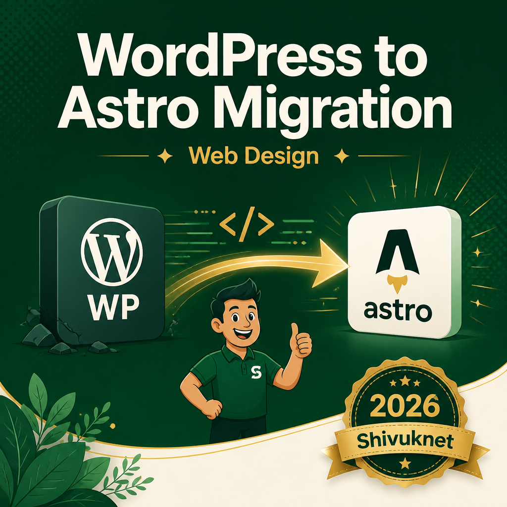 WordPress to Astro migration service