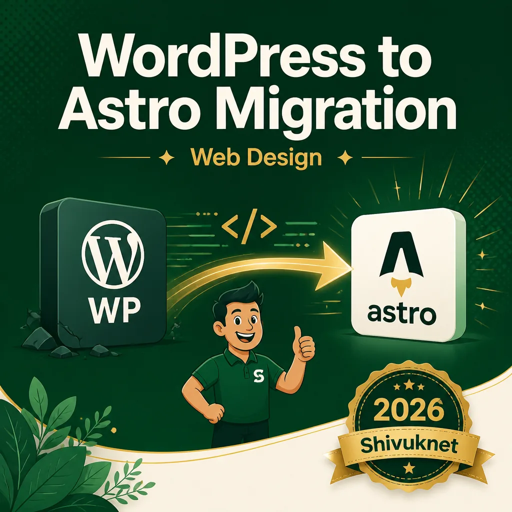 WordPress to Astro migration service