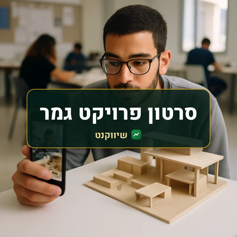 סרטון פרויקט גמר - שיווקנט