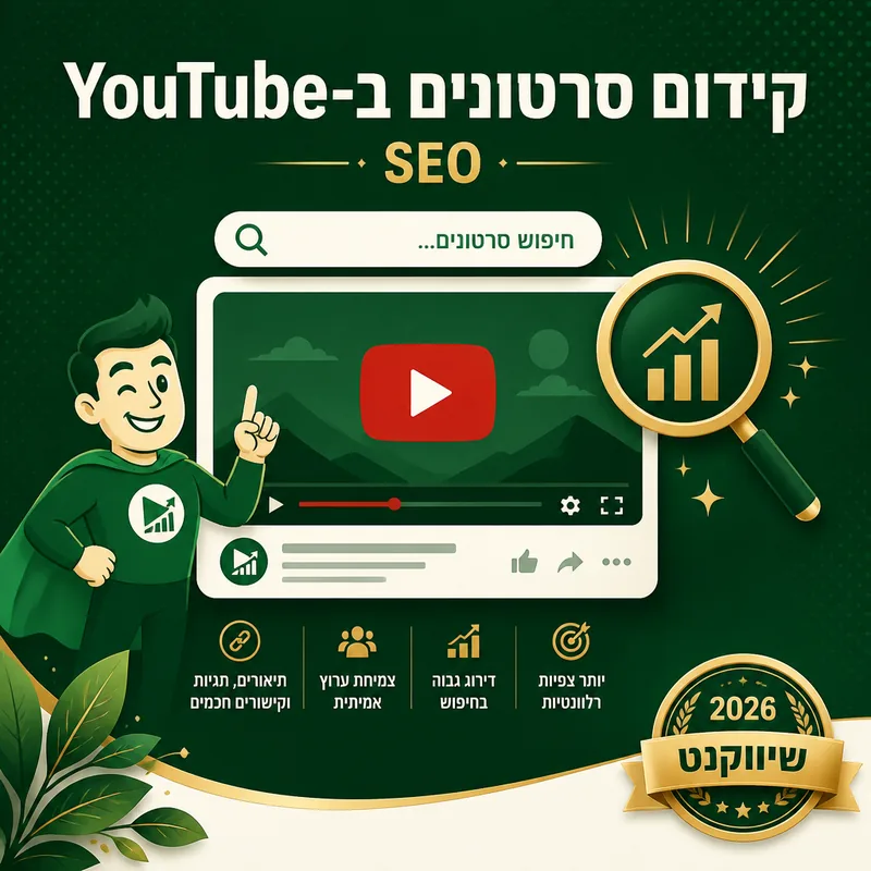 קידום סרטונים ב-YouTube - שיווקנט