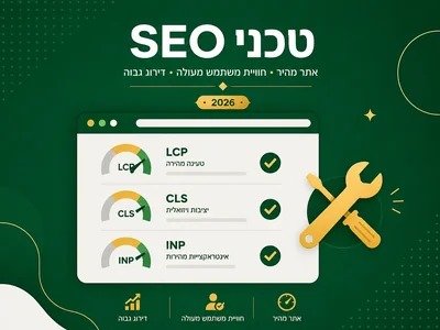 SEO טכני — אודיט ותיקונים שוטפים